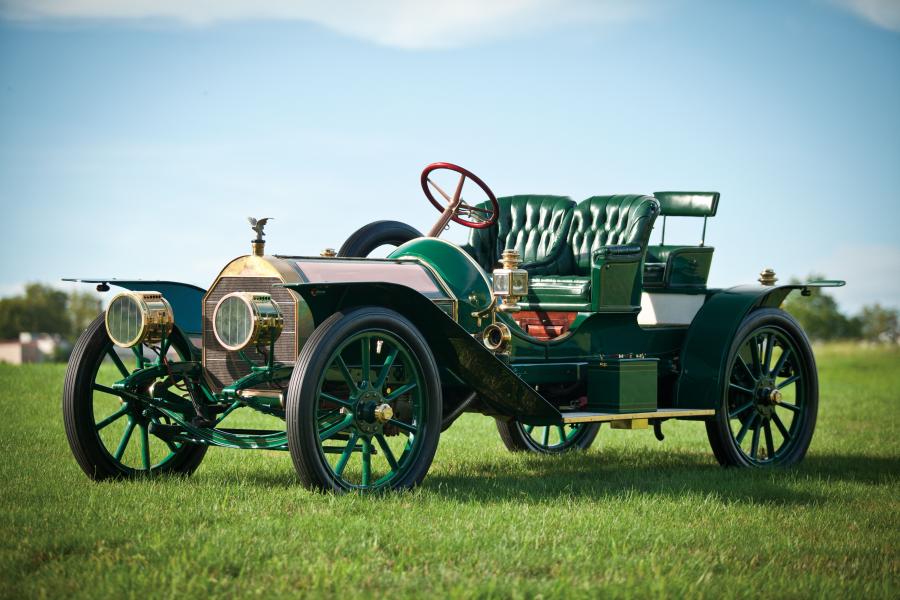  Pierce-Arrow Model UU 36 HP Runabout 1909 года  (фото 19 из 19)